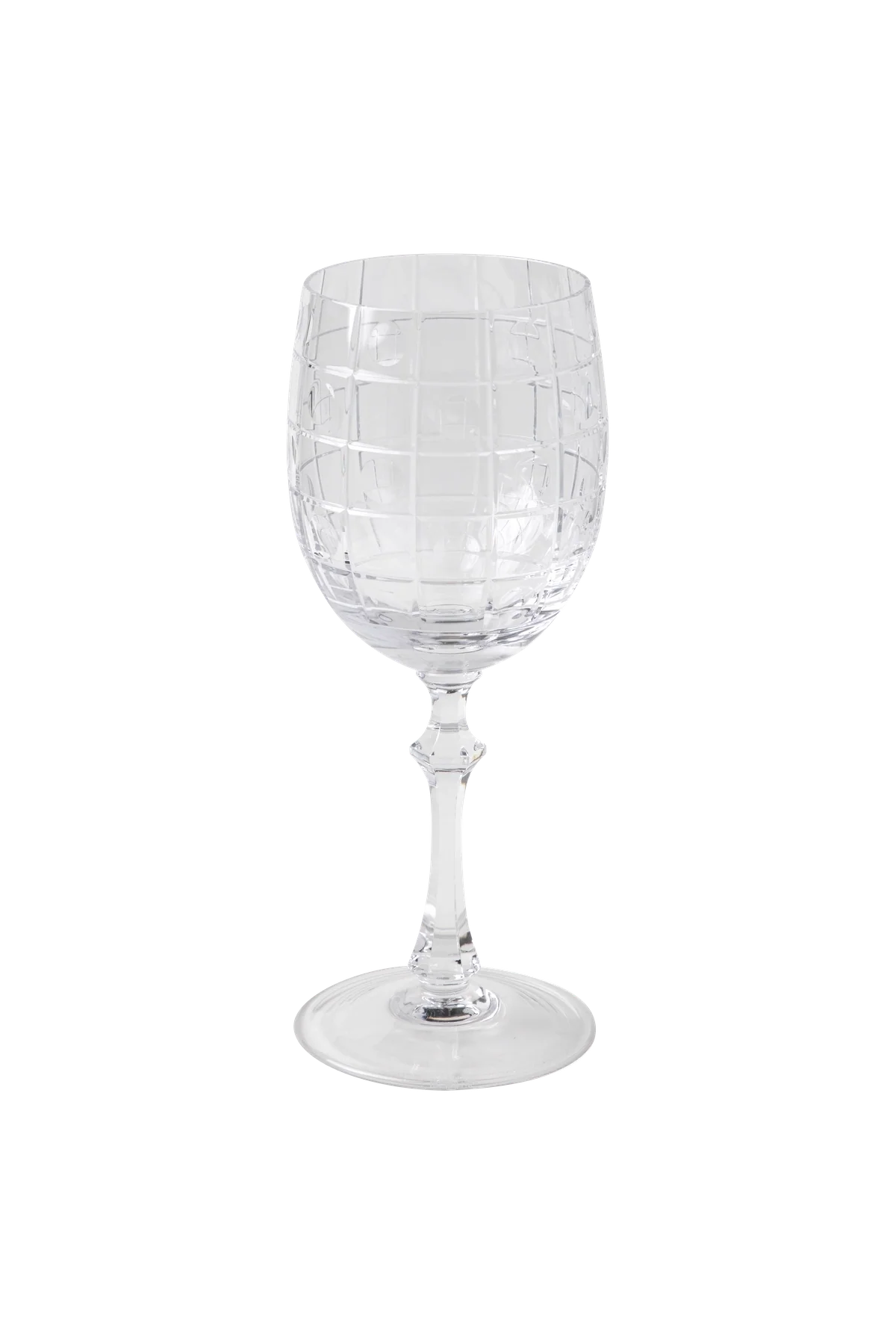 Water Glass Jacaranda Clear