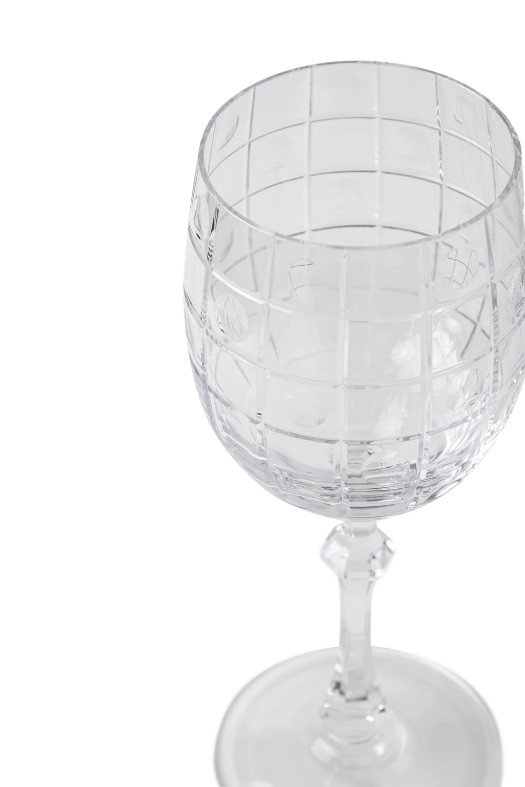 Water Glass Jacaranda Clear