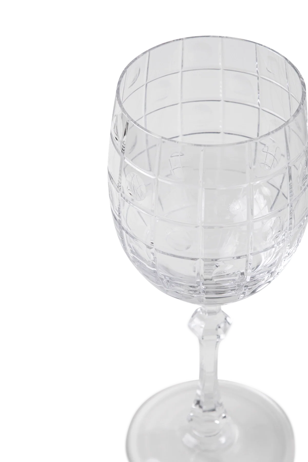Water Glass Jacaranda Clear