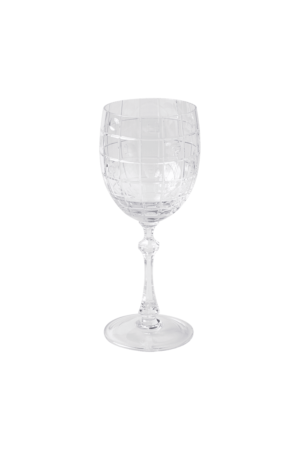 Wine Glass Jacaranda Clear