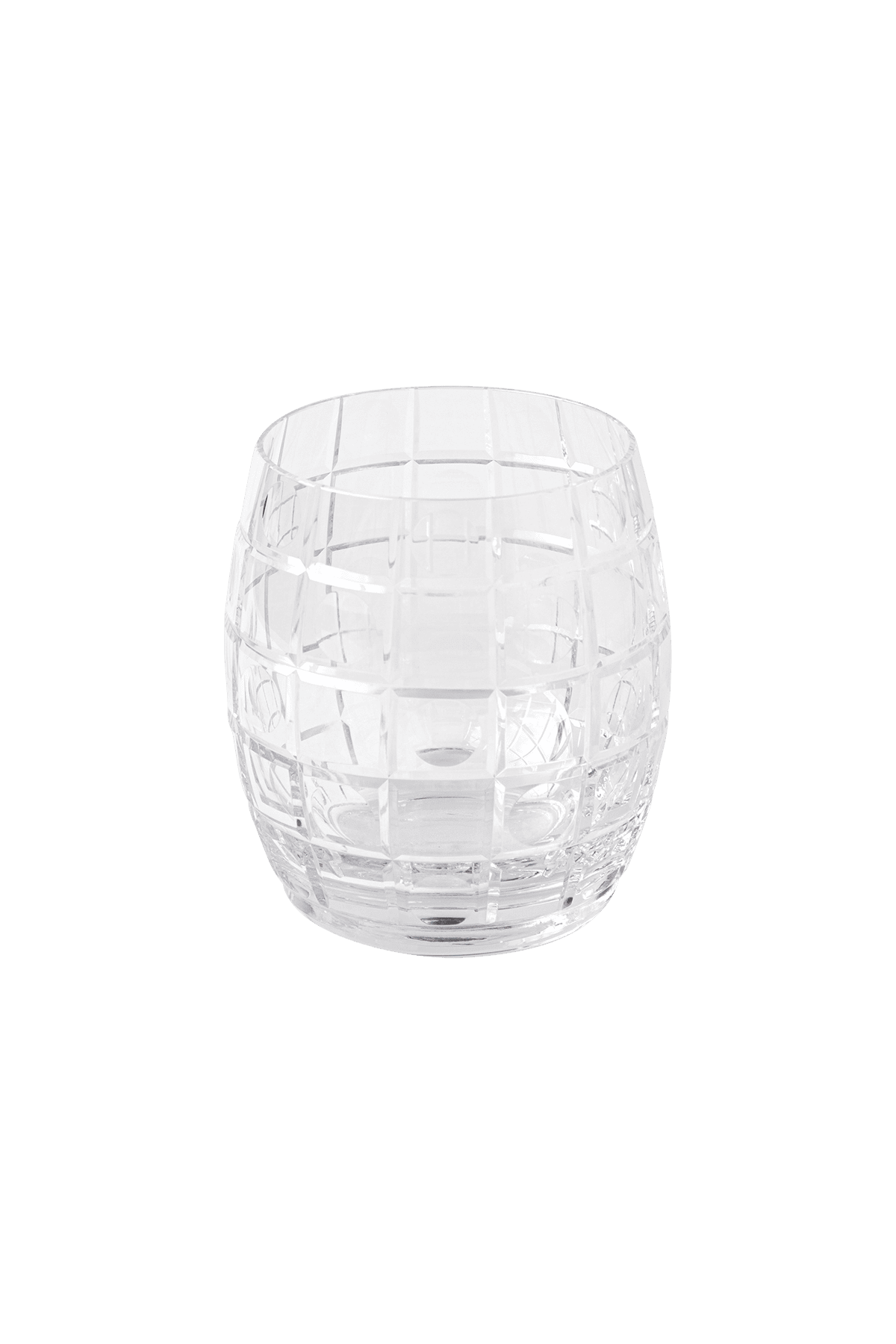 Short Glass Jacaranda Clear