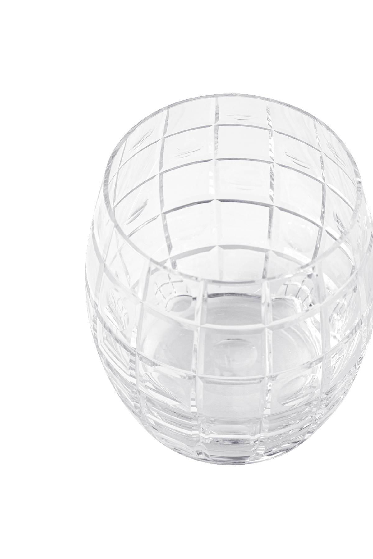Short Glass Jacaranda Clear