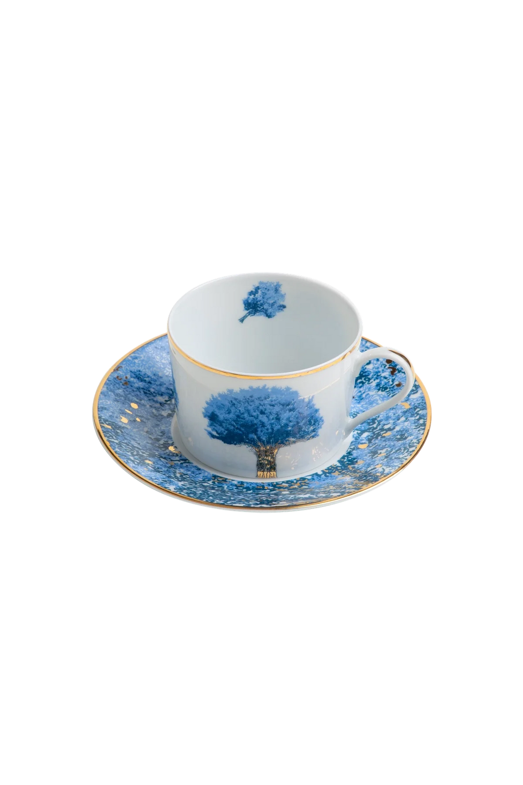Tea Cup and Saucer Arvores do Brasil (4)