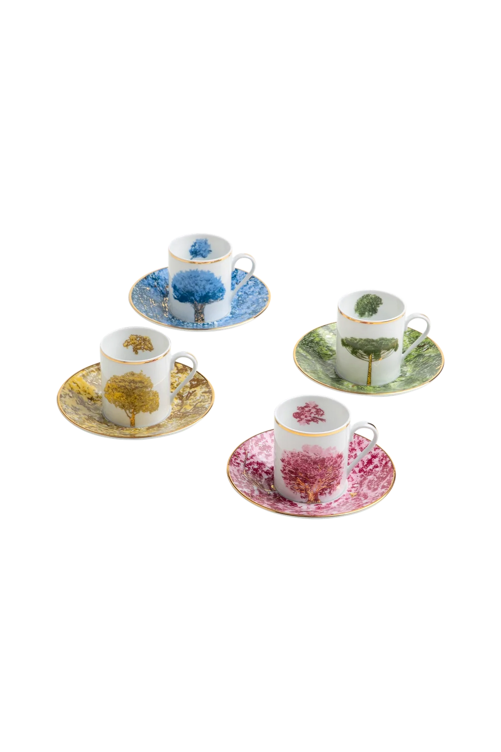Espresso Cup and Saucer Arvores do Brasil (4)