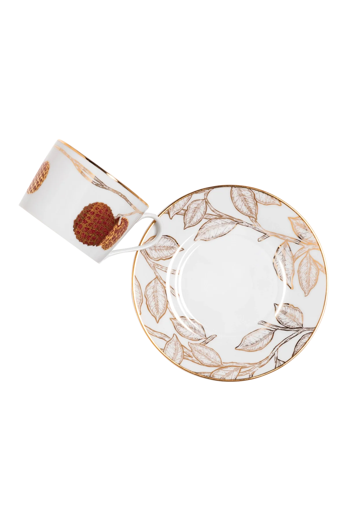 Tea Cup and Saucer Frutas do Brasil (4)