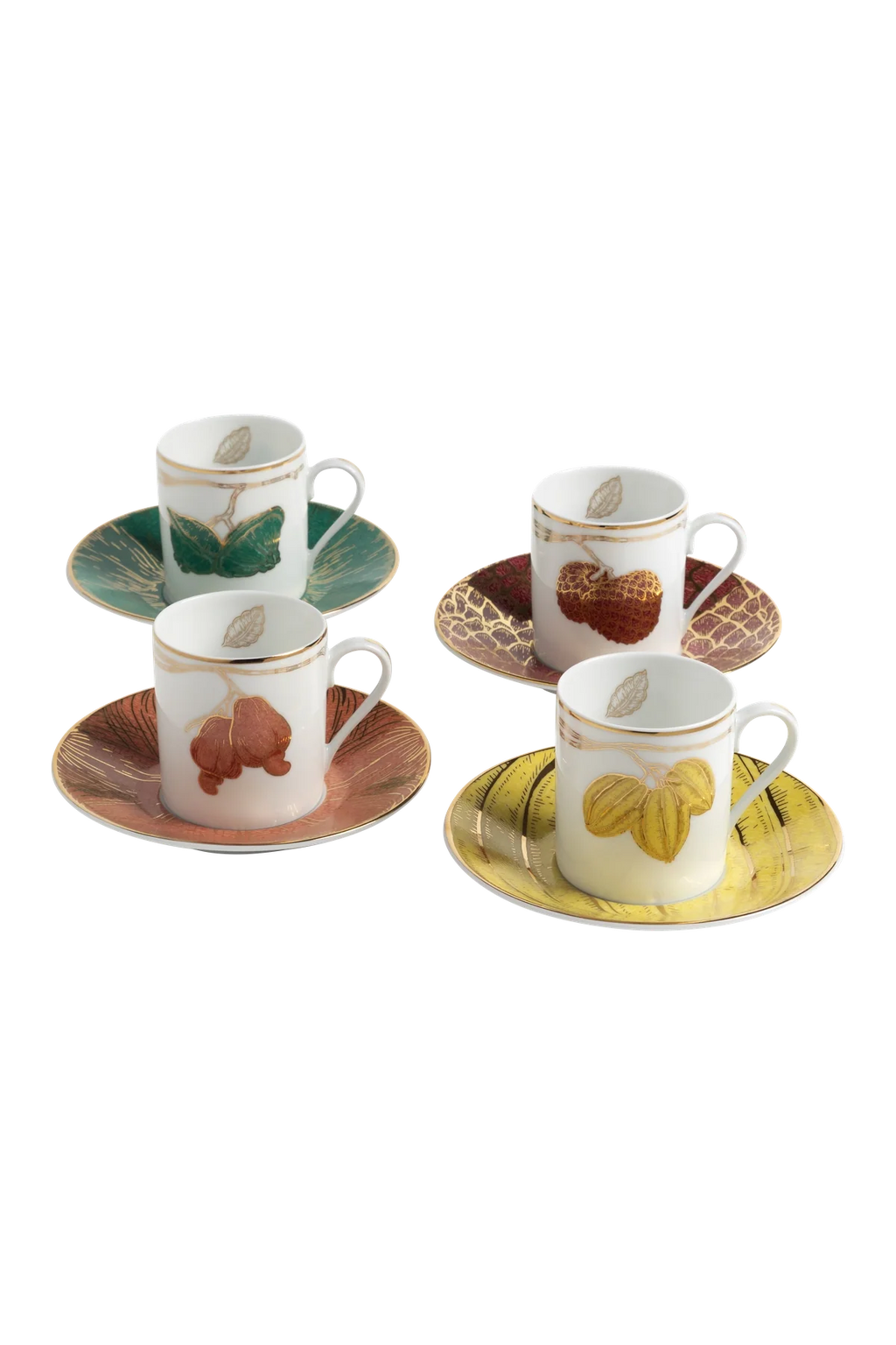 Espresso Cup and Saucer Frutas do Brasil (4)