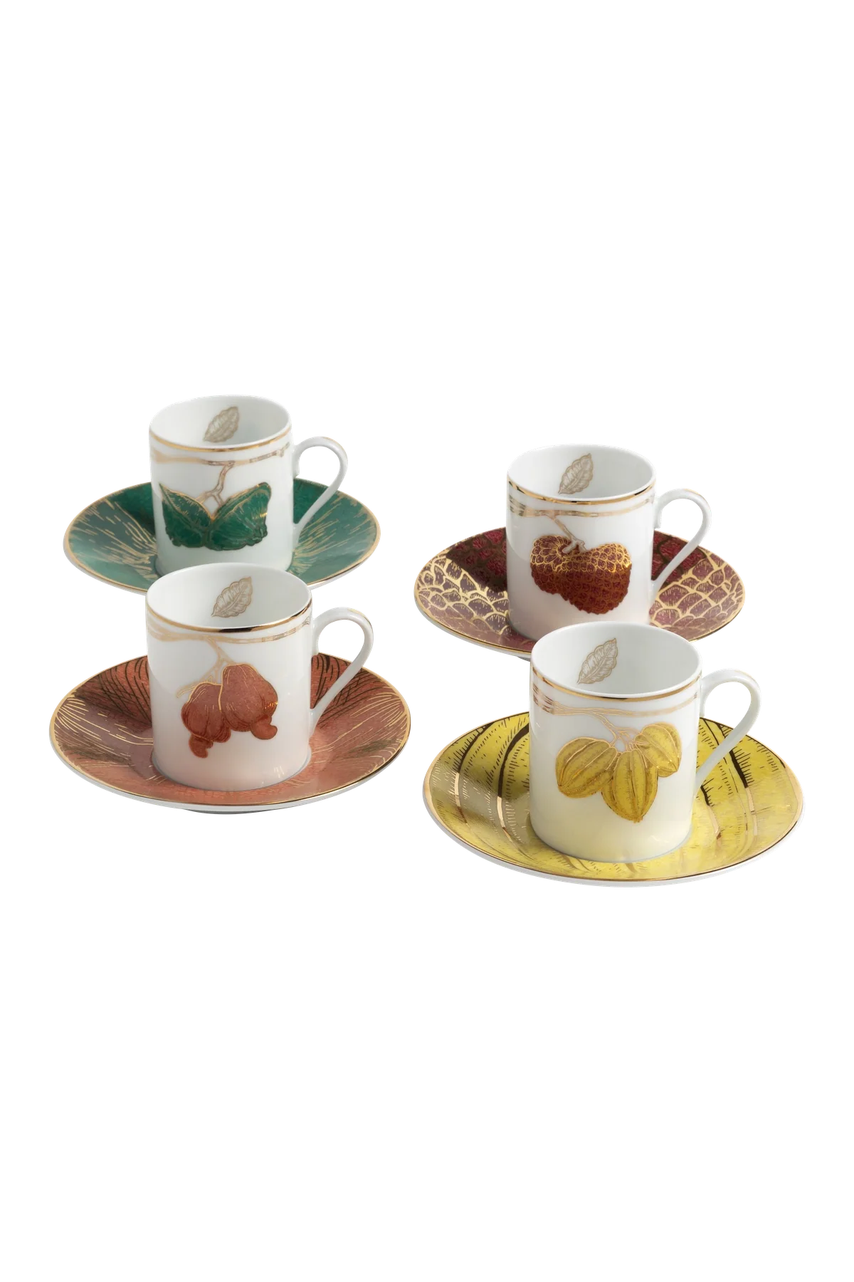 Espresso Cup and Saucer Frutas do Brasil (4)