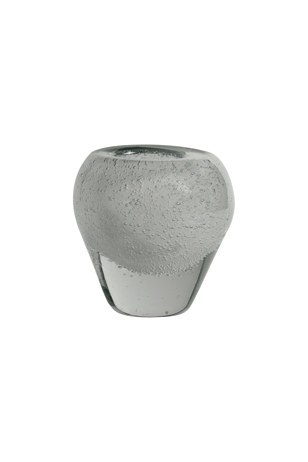Glass Vase Stellato White