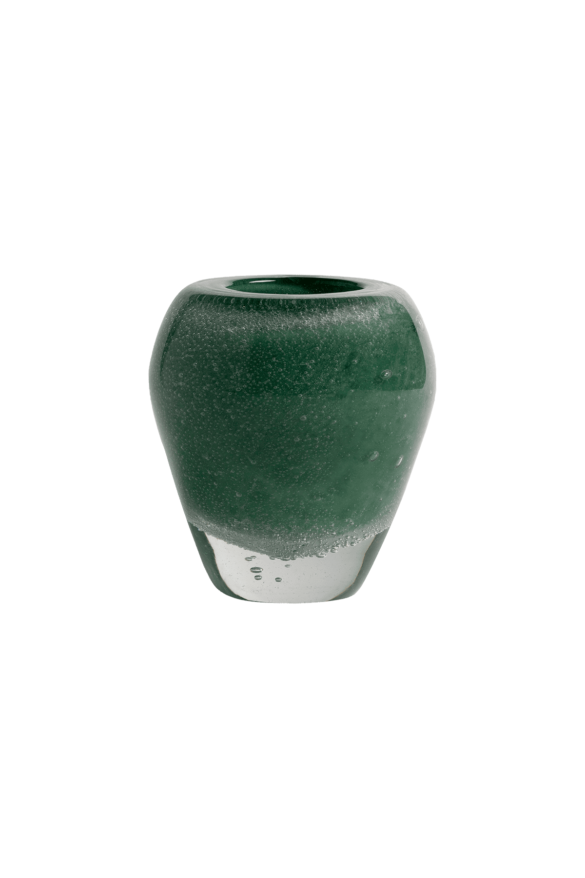 Glass Vase Stellato Green