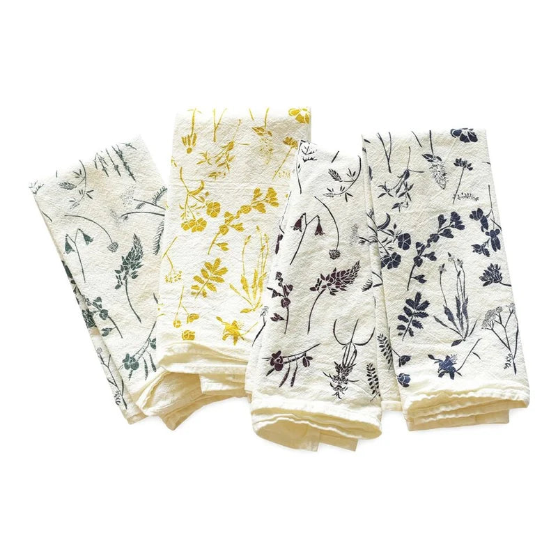 Set of 4 Cotton Flour Sack Napkins