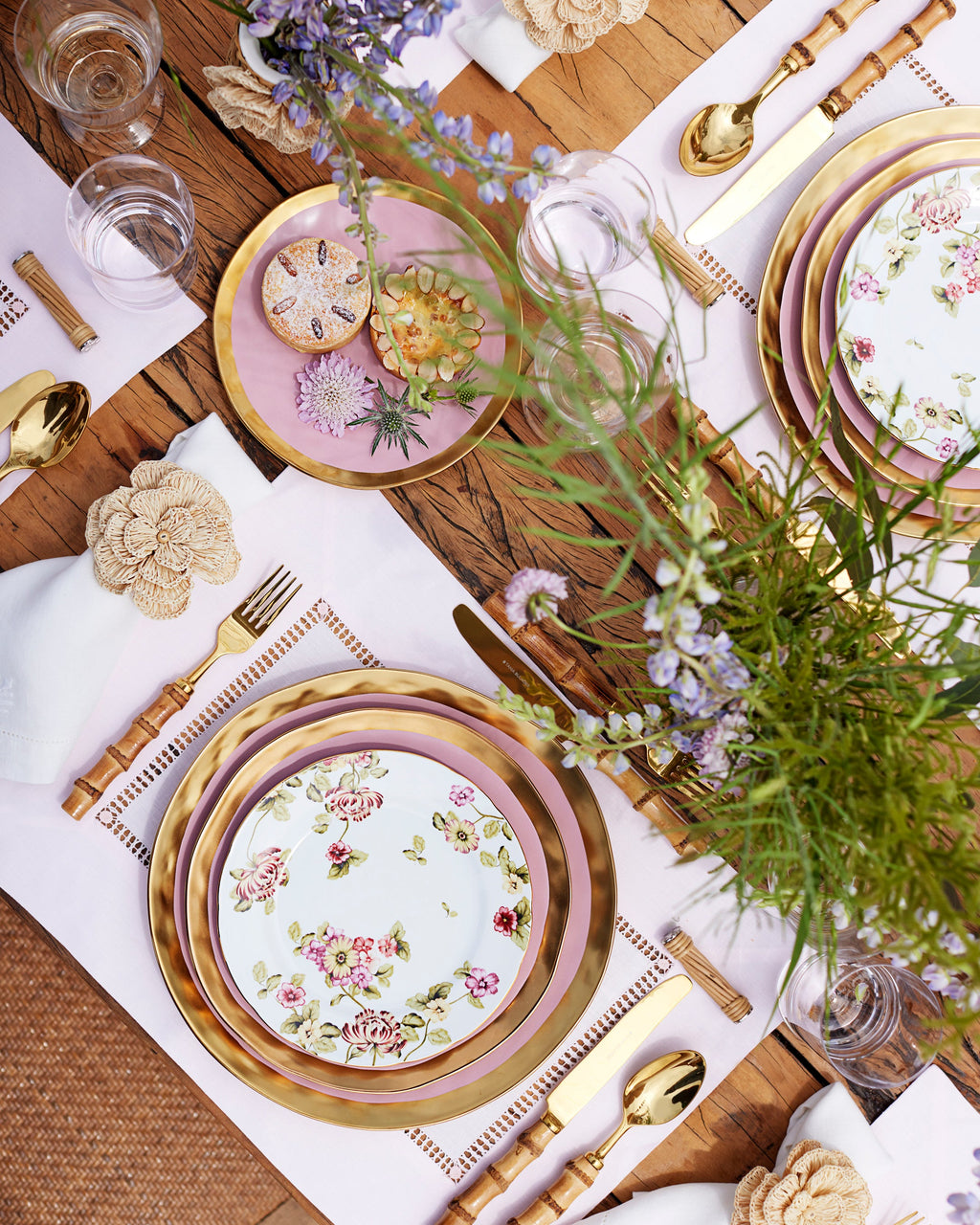 Charger Mediterraneo Pink