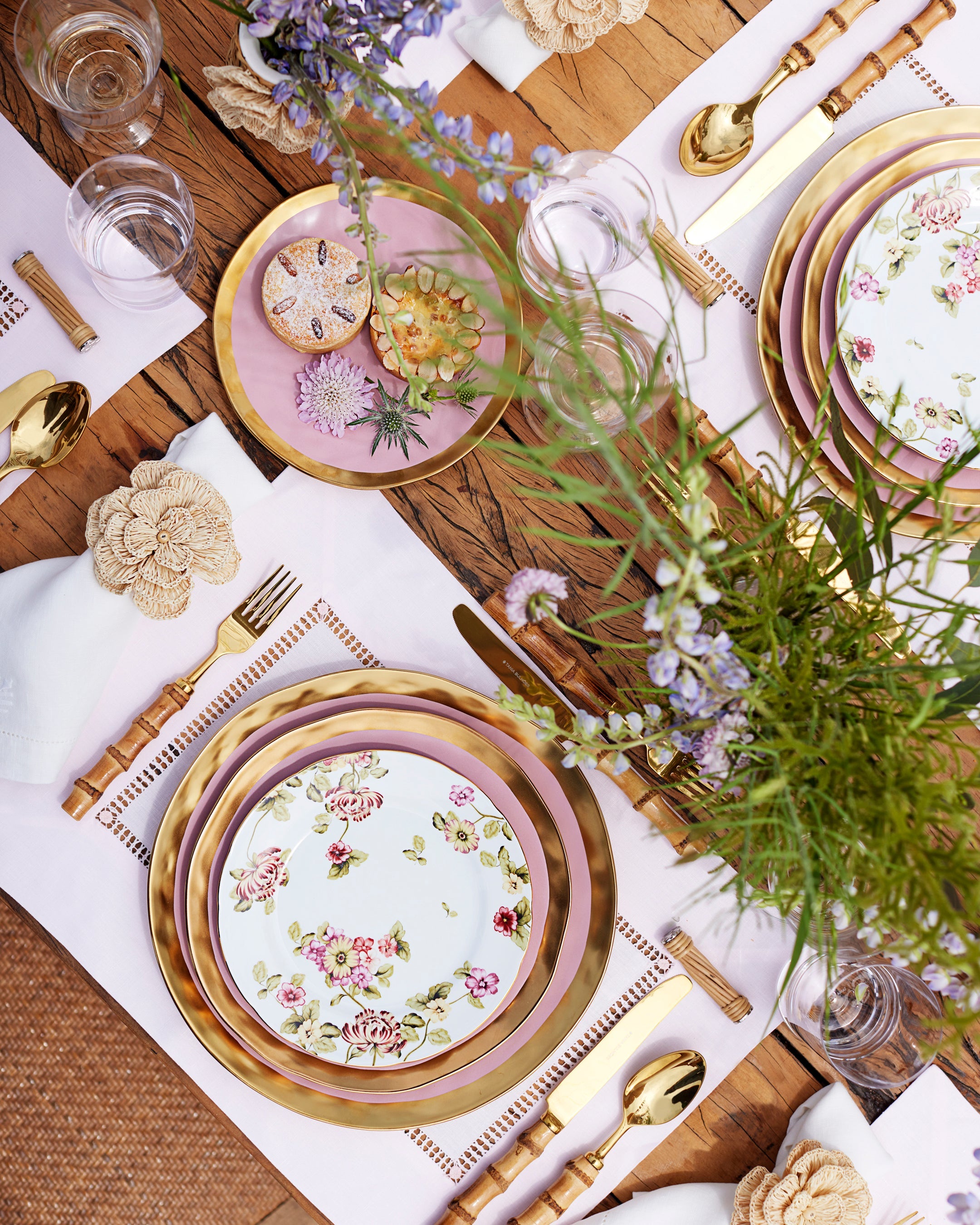 Charger Mediterraneo Pink