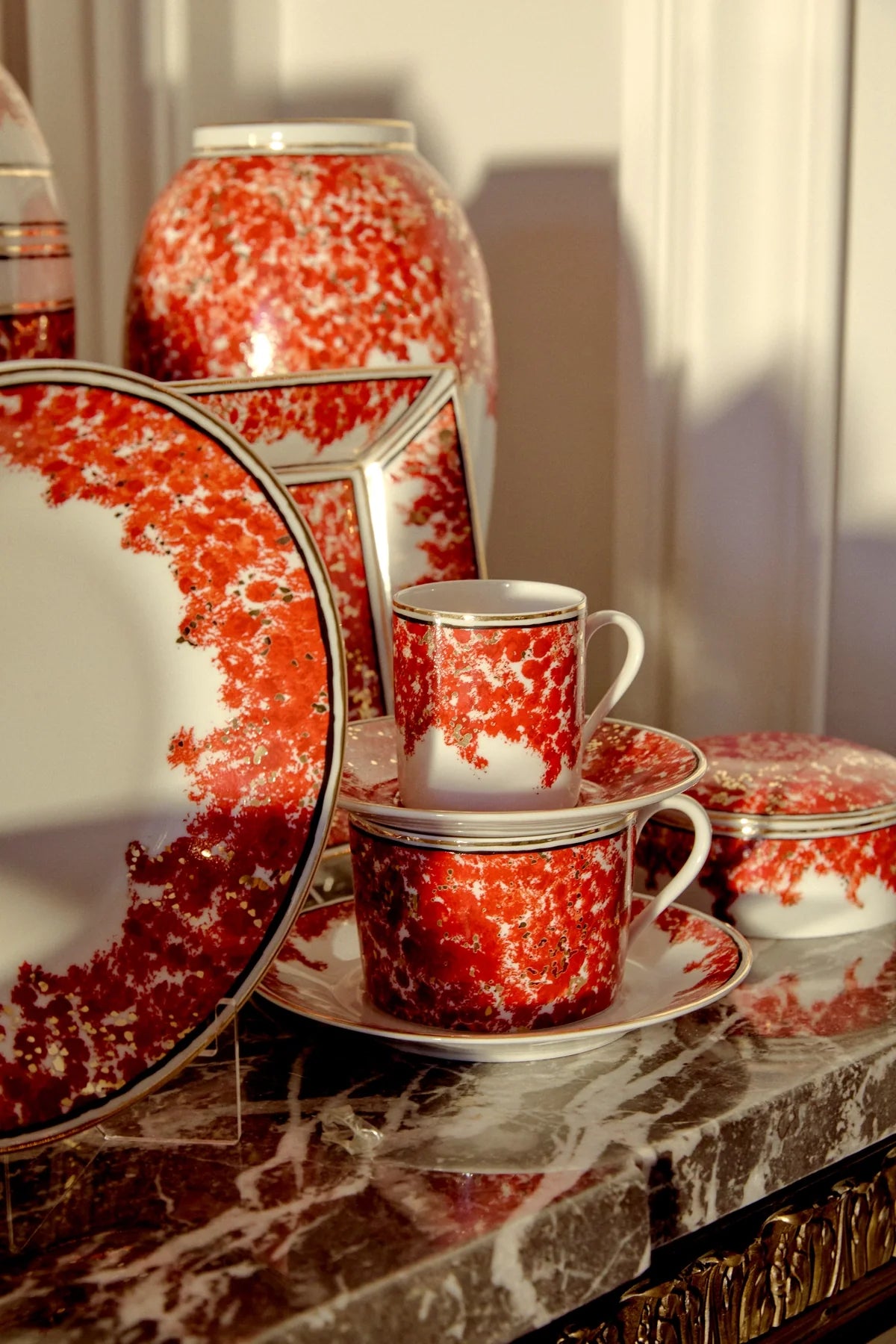Espresso Cup and Saucer Plaza Athenee