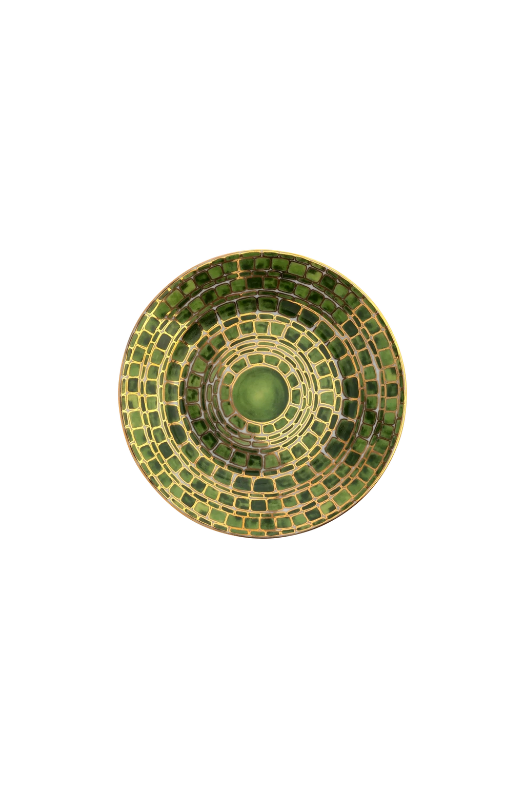 Bread Plate Jade Green