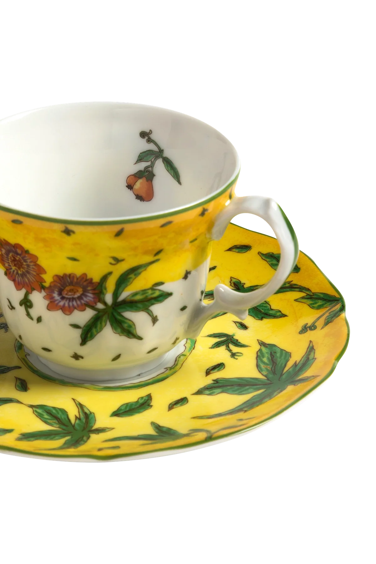 Espresso Cup and Saucer Flor de Maracuja