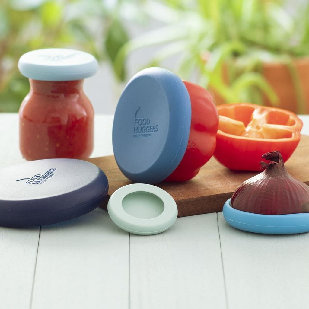 Reusable Silicone Food Savers - Set of 5