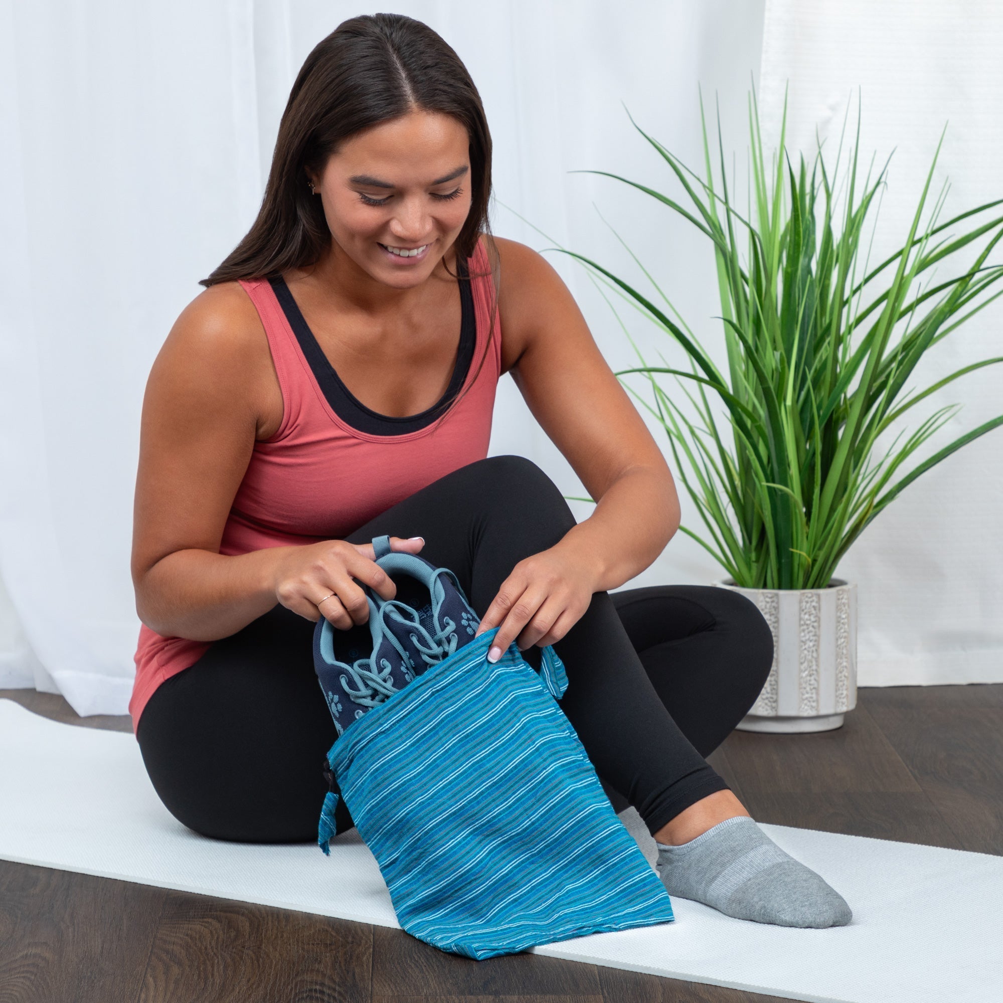 Recycled Drawstring Bag