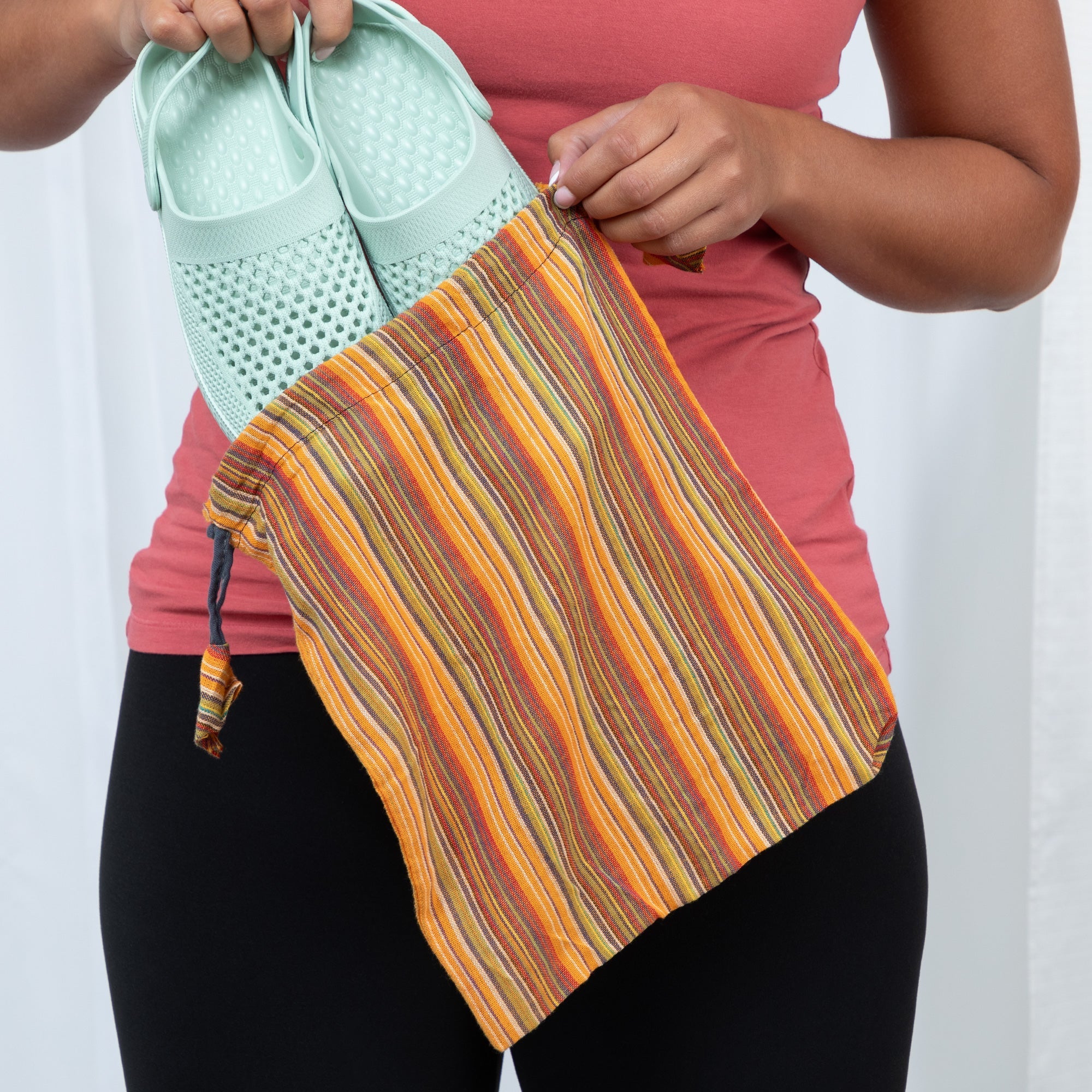 Recycled Drawstring Bag