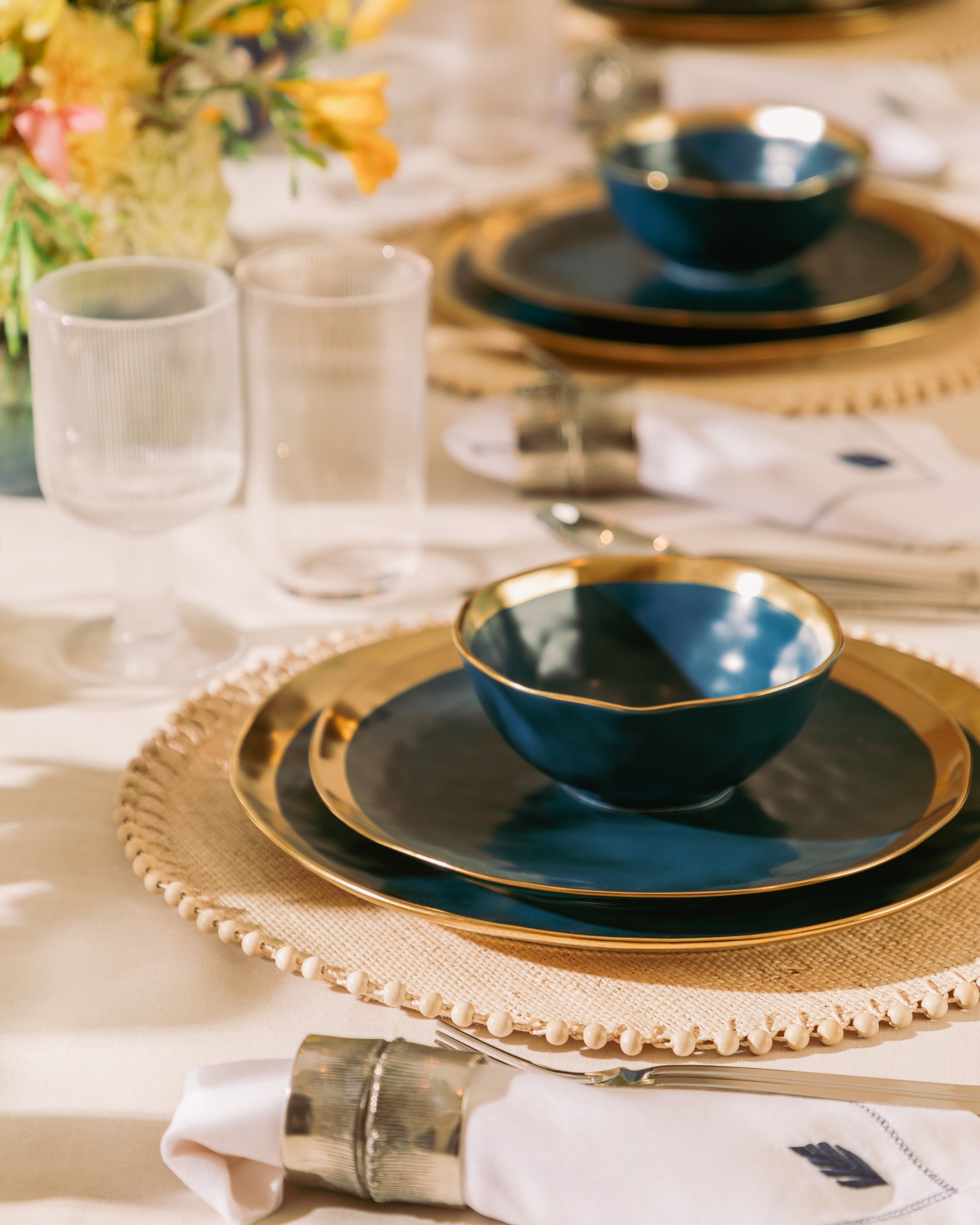 Bowl Mediterraneo Cobalt Blue