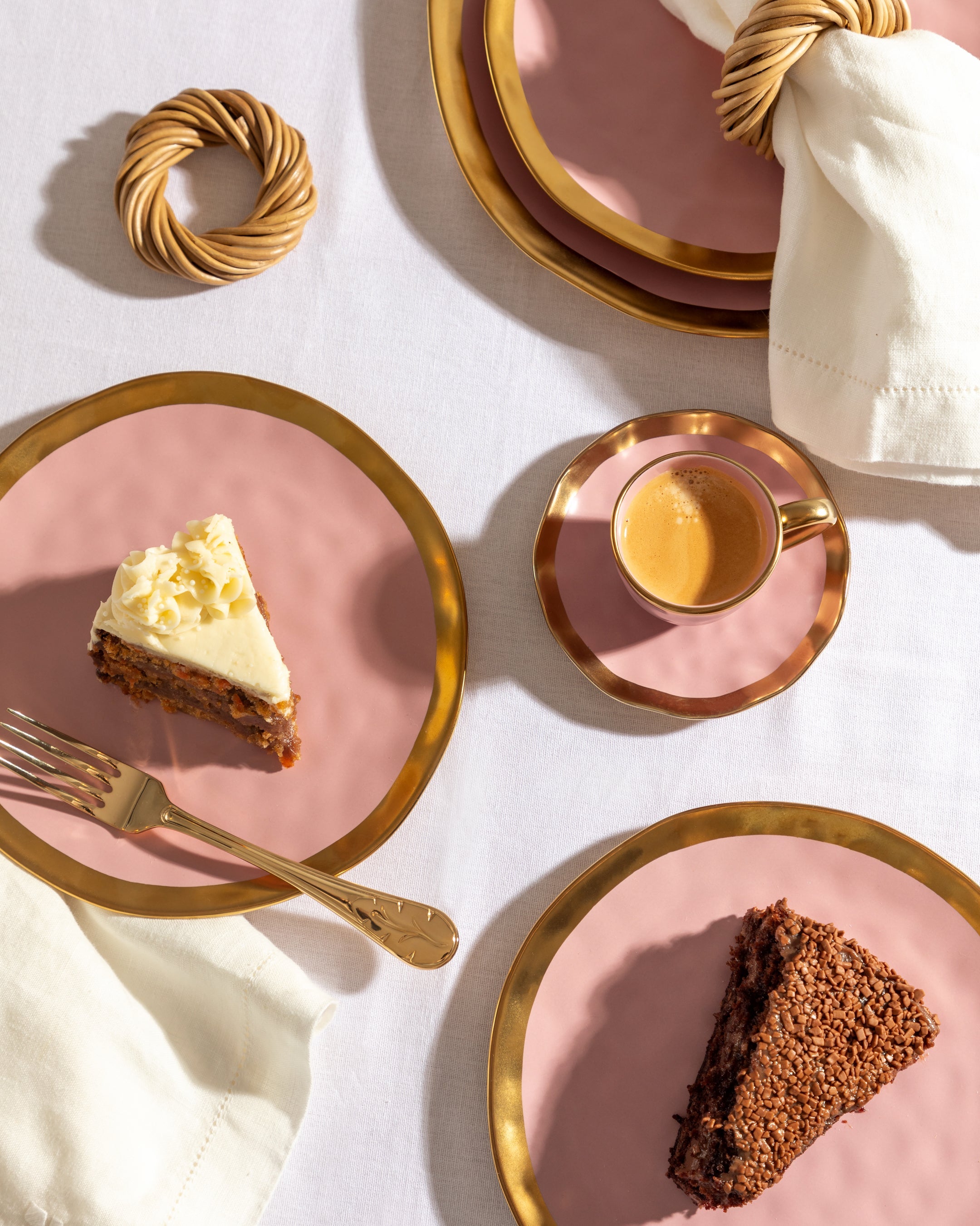 Dessert Plate Mediterraneo Green