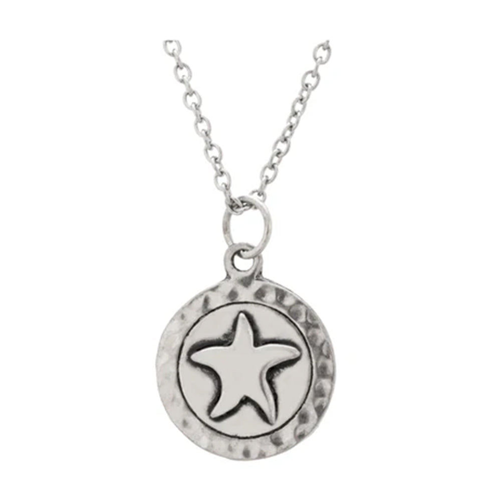 Under the Sea Pewter Necklace