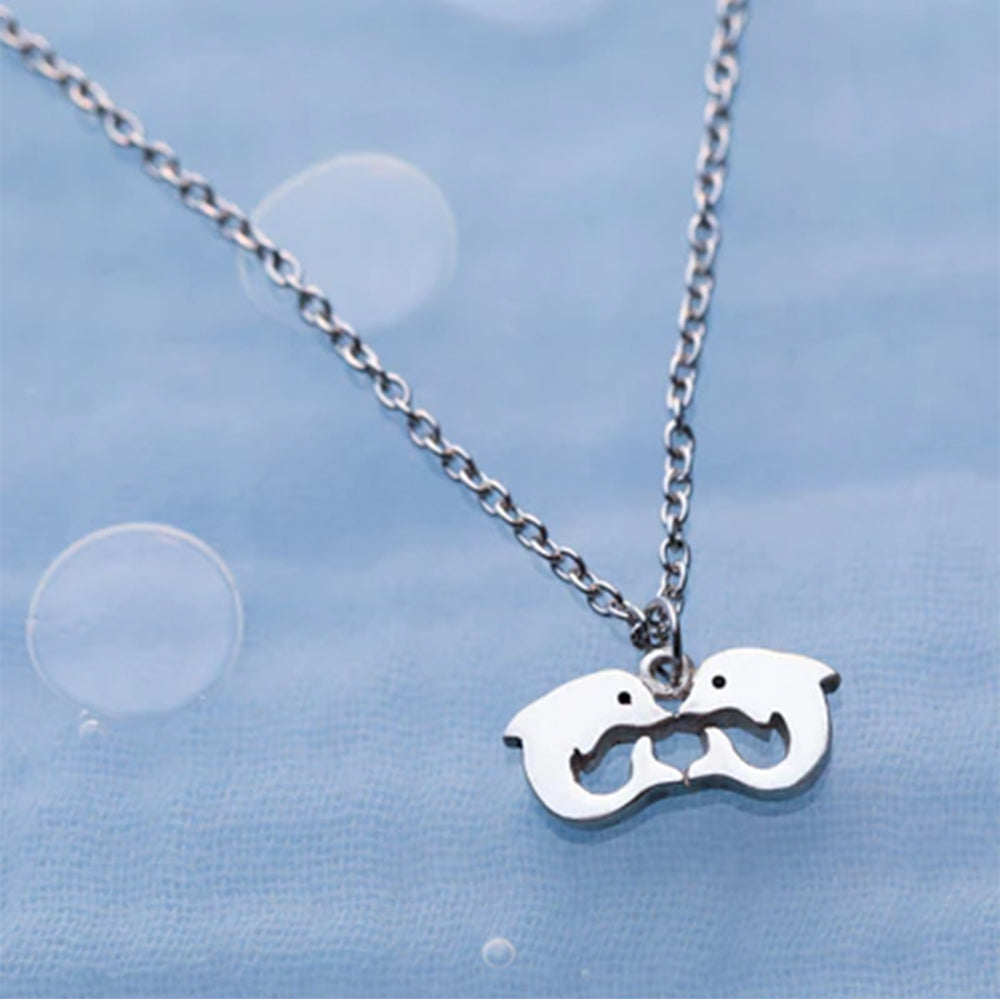 Under the Sea Pewter Necklace
