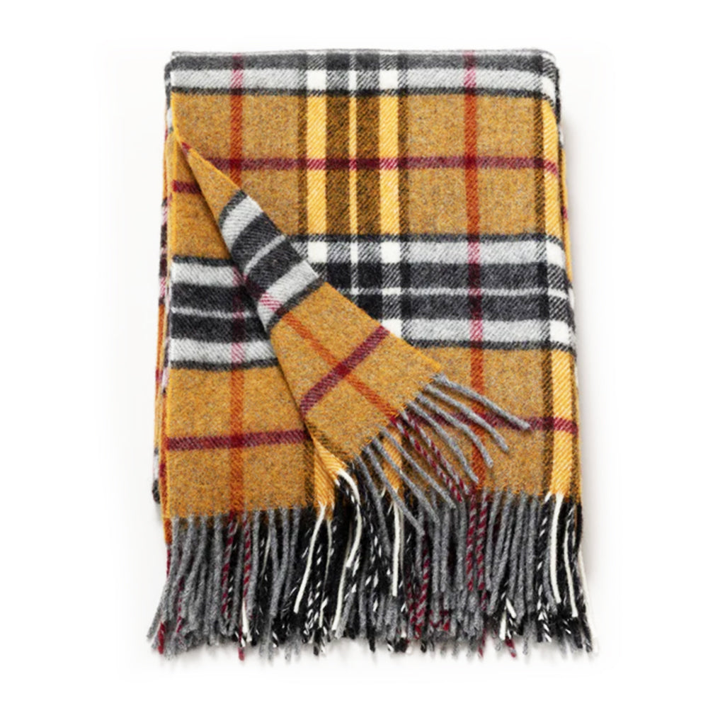 Ukrainian 100% Merino Wool Throw Blanket