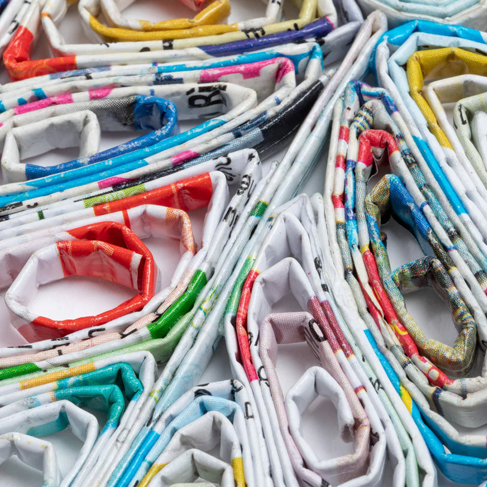 Recycled Magazine Ornament | Handmade, Fair Trade