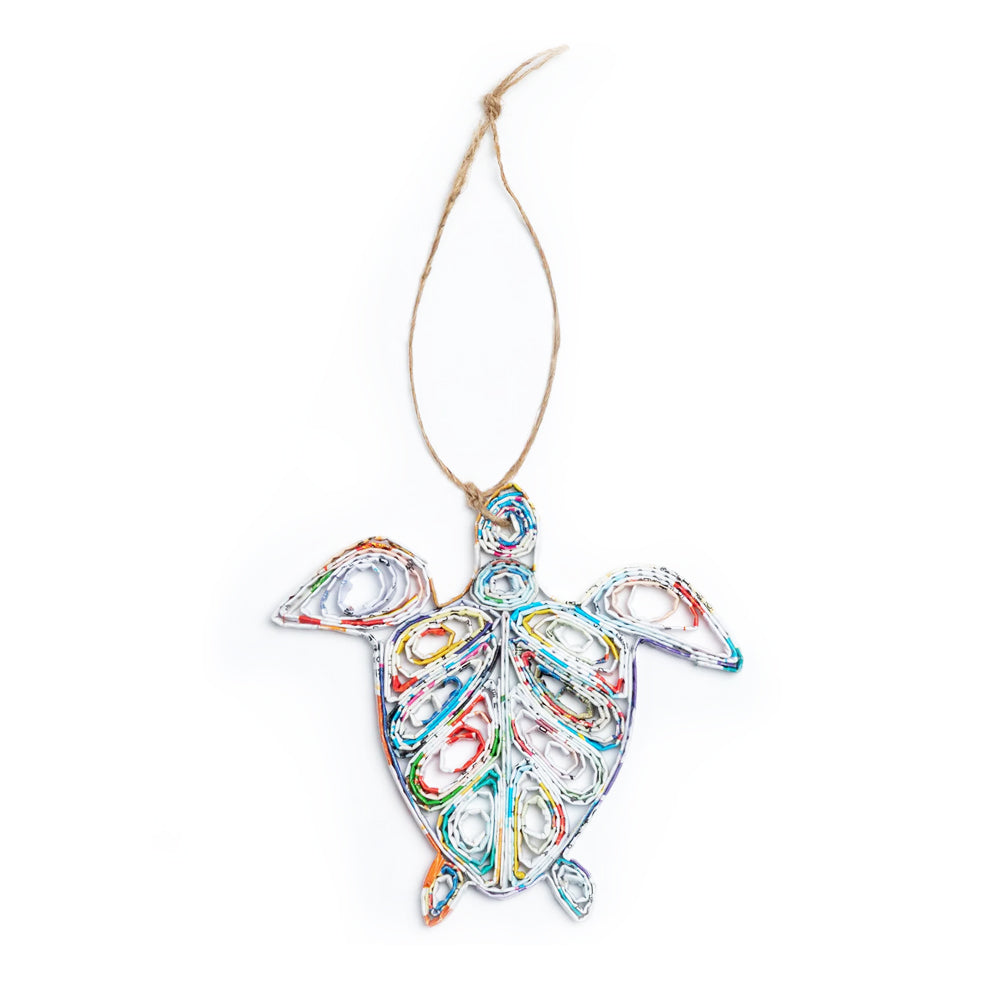 Recycled Magazine Ornament | Handmade, Fair Trade