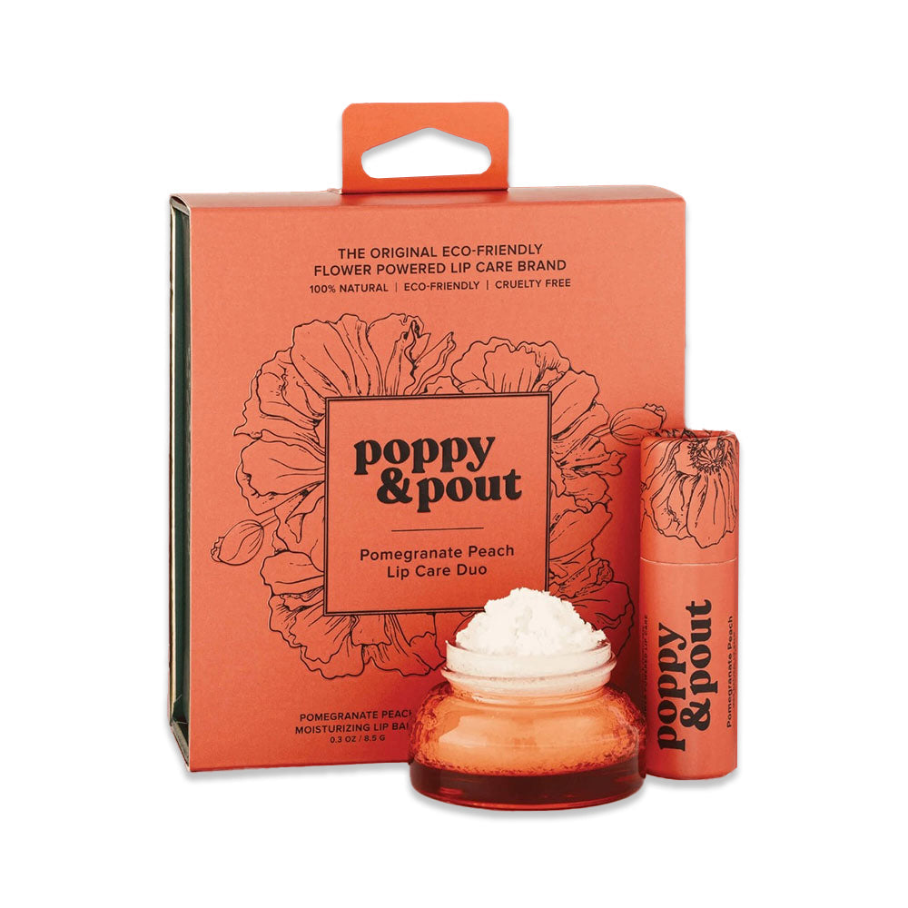 Poppy & Pout Lip Care Duo Gift Set