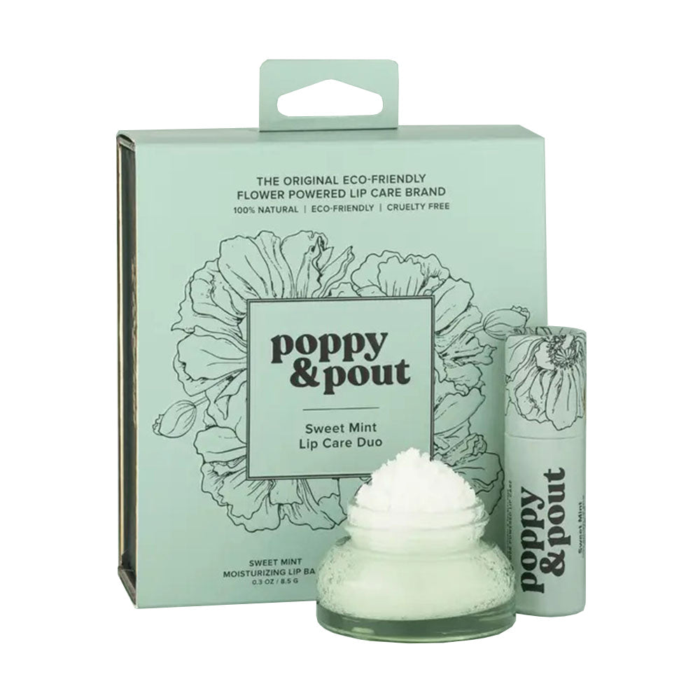 Poppy & Pout Lip Care Duo Gift Set