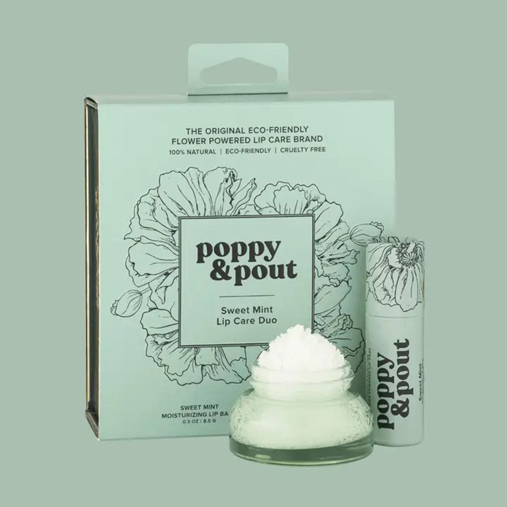 Poppy & Pout Lip Care Duo Gift Set
