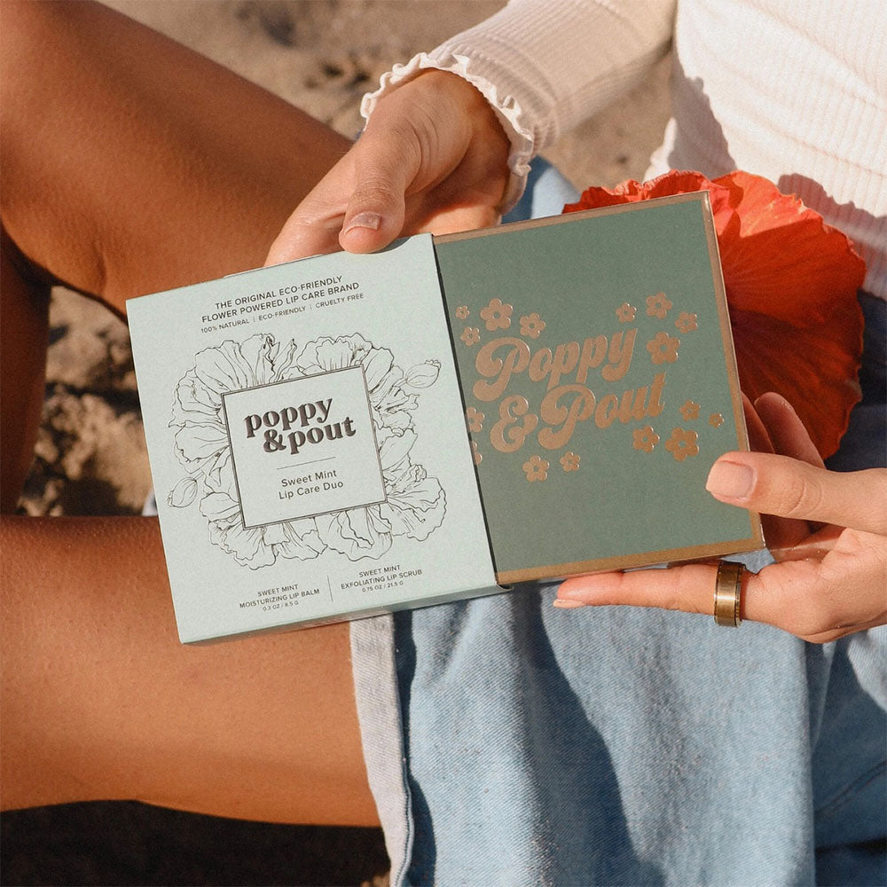 Poppy & Pout Lip Care Duo Gift Set