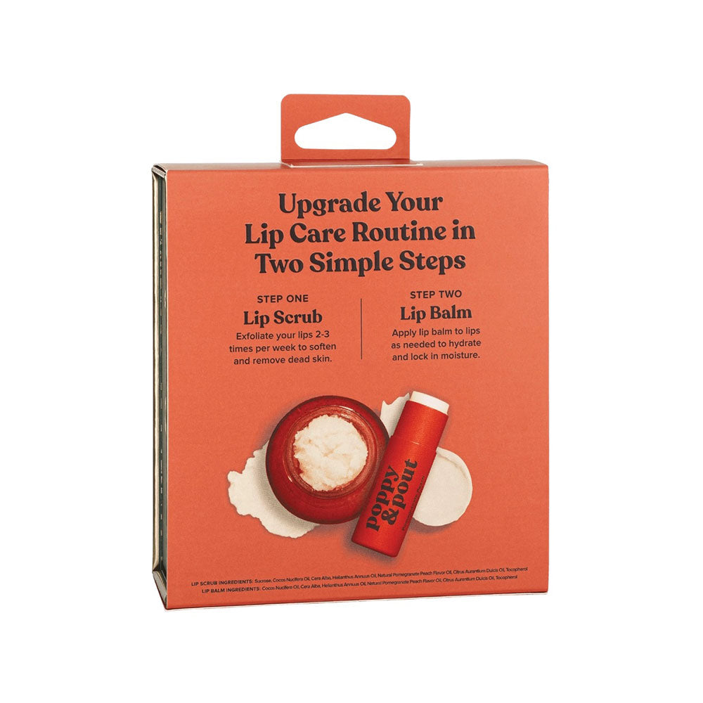 Poppy & Pout Lip Care Duo Gift Set