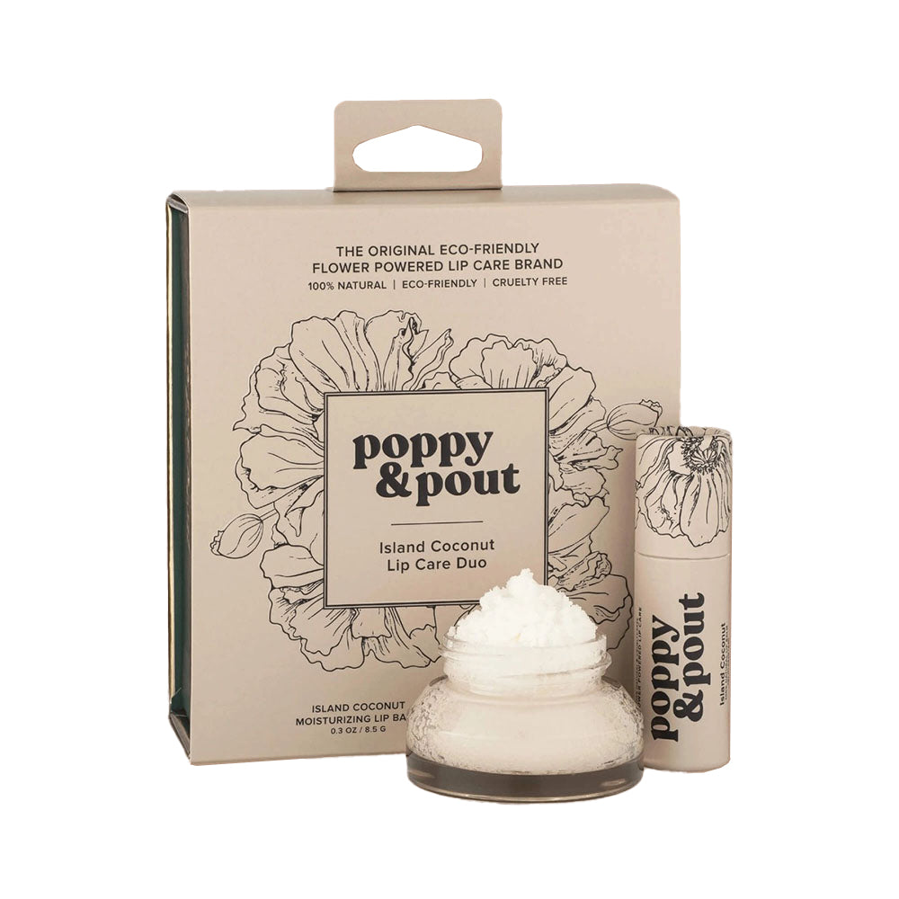 Poppy & Pout Lip Care Duo Gift Set