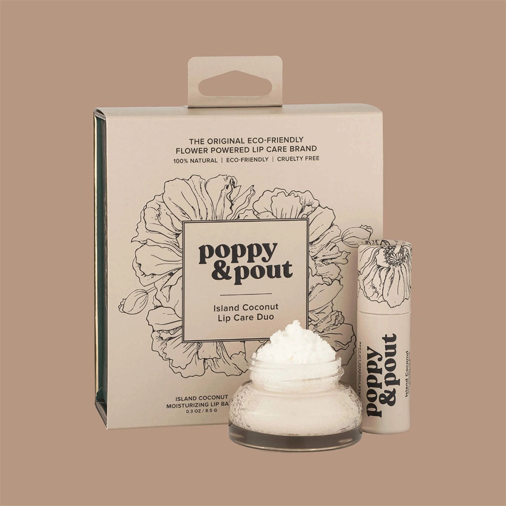 Poppy & Pout Lip Care Duo Gift Set