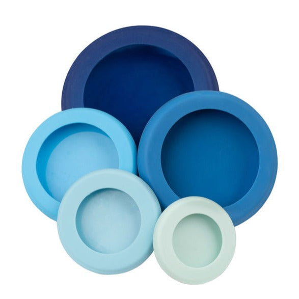 Reusable Silicone Food Savers - Set of 5