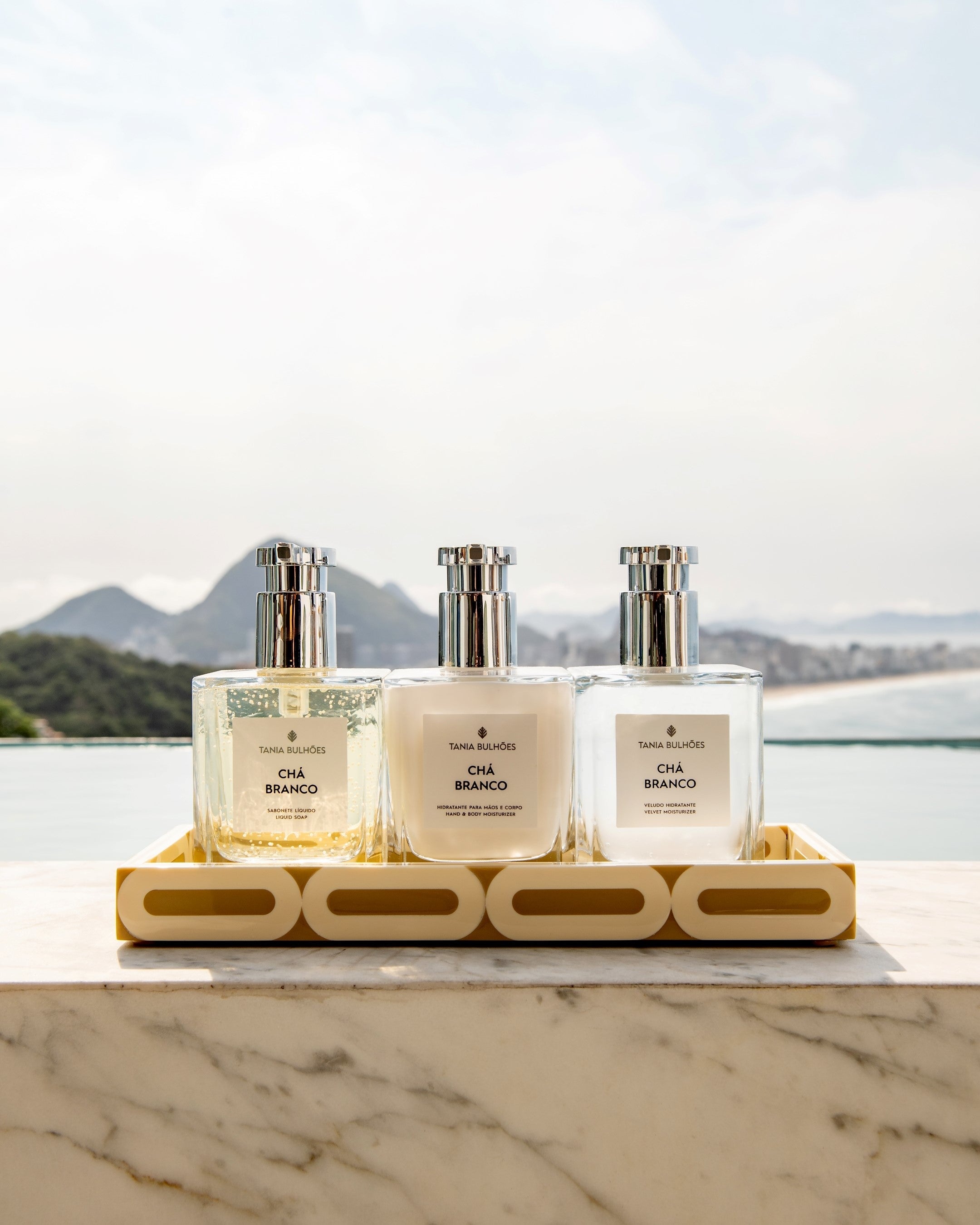 Hand & Body Moisturizer Cha Branco