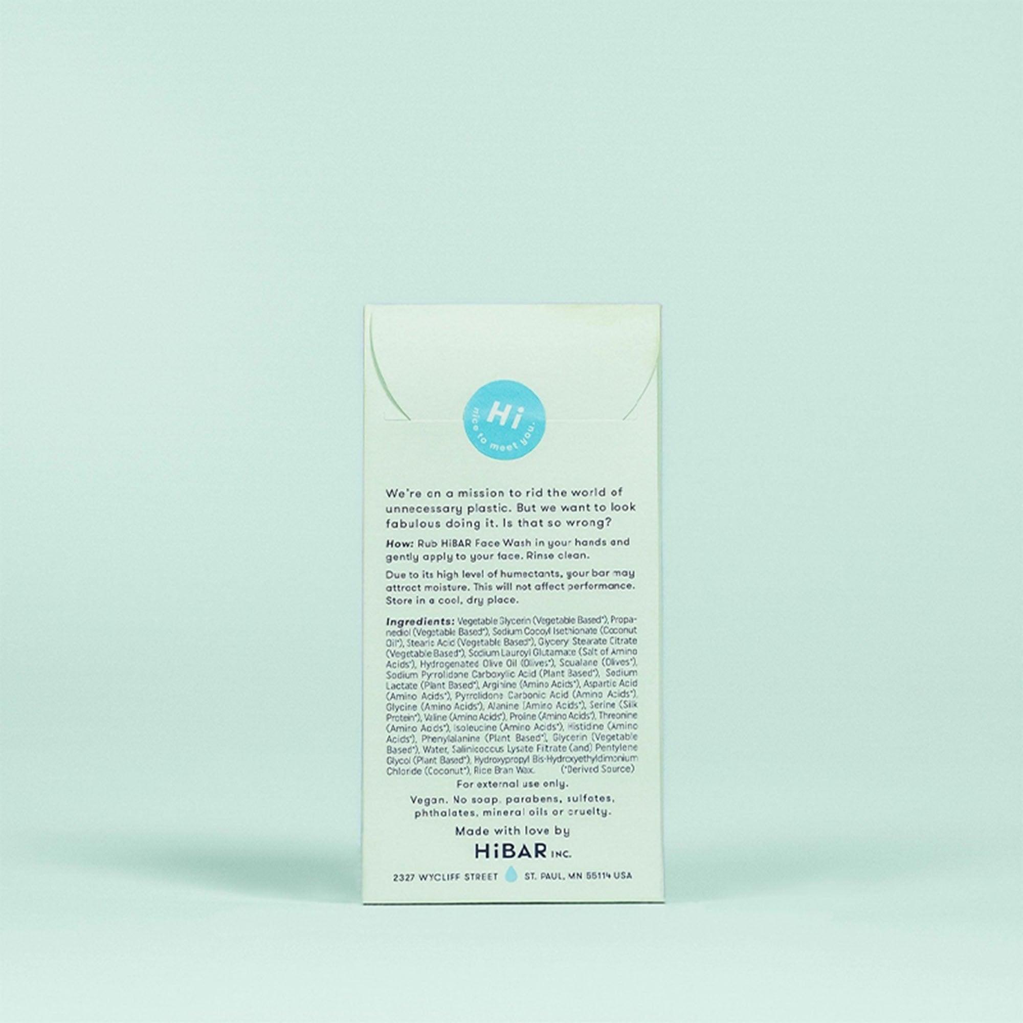 Soap-Free Face Wash Bar