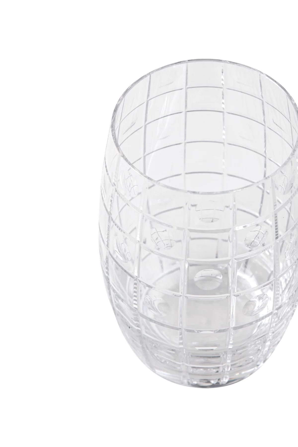 Long Glass Jacaranda Clear