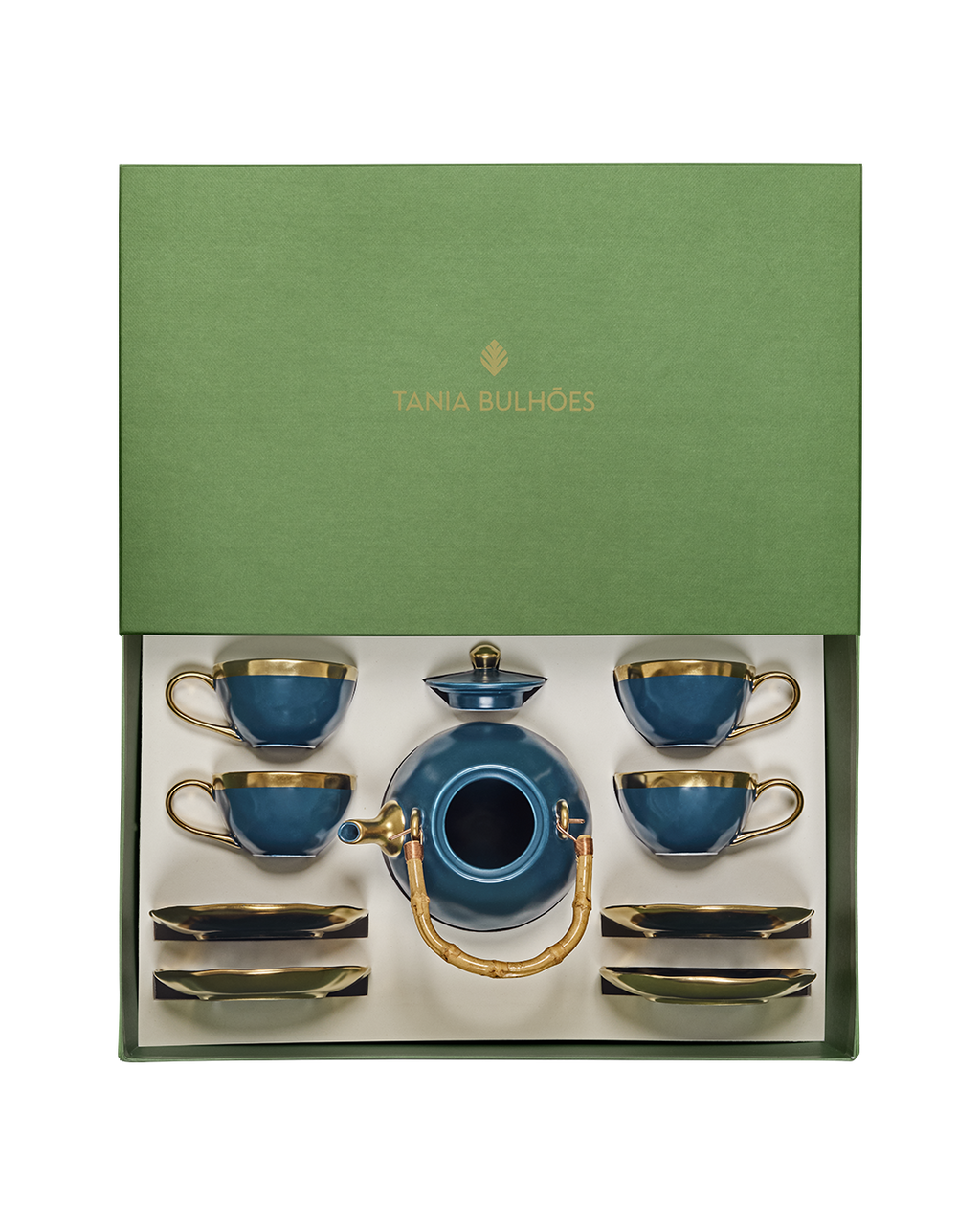 Tea Set Mediterraneo Cobalt blue (set of 5)