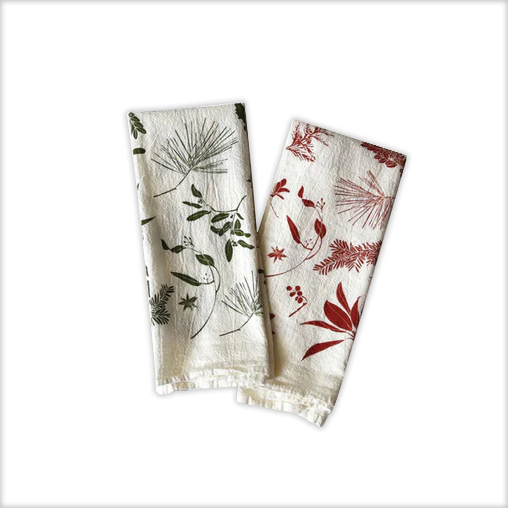 Set of 4 Cotton Flour Sack Napkins
