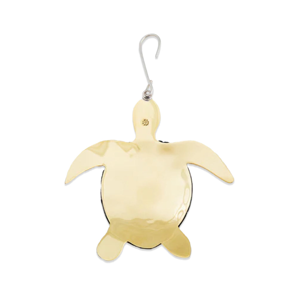 Sea Turtle Mixed Metal Ornament