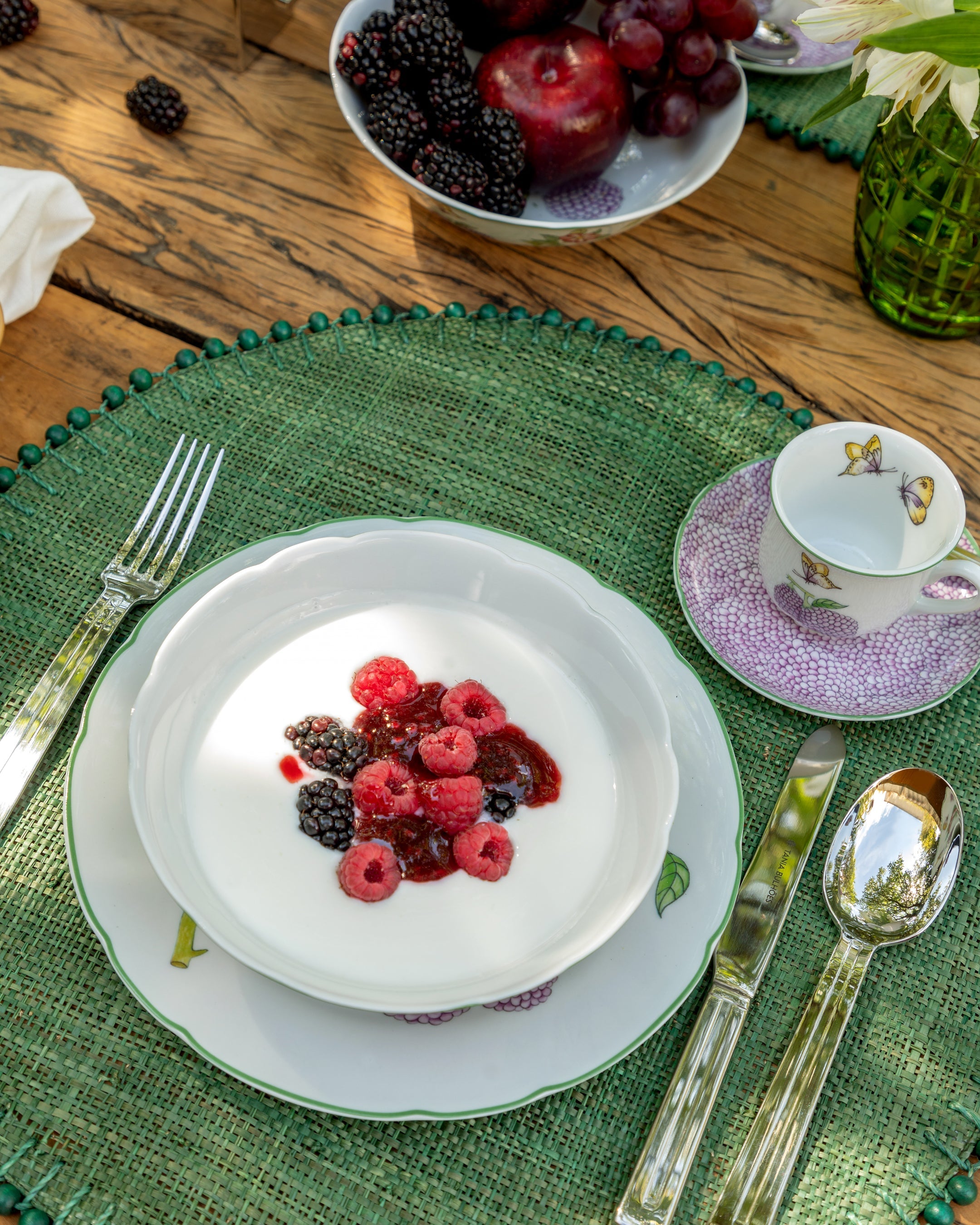 Placemat Paraty Olive Green