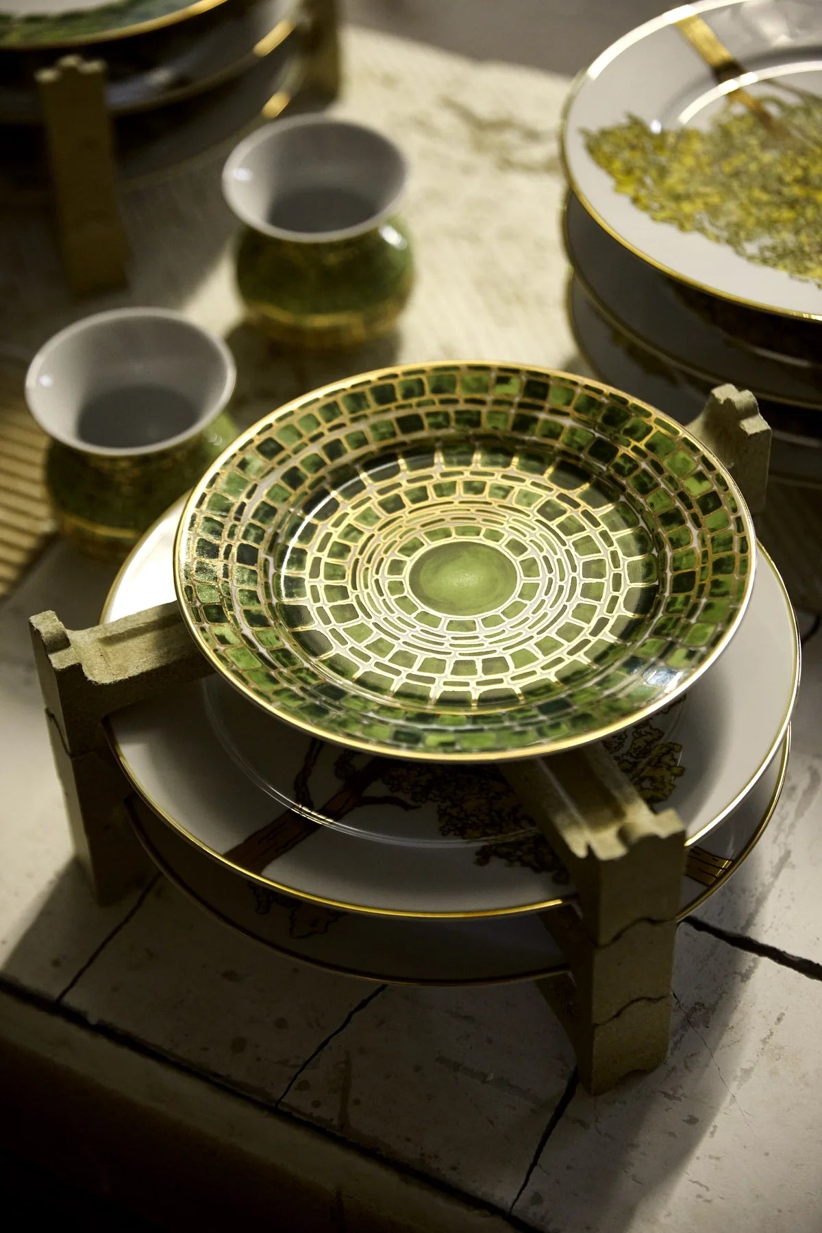 Dessert Plate Jade Green
