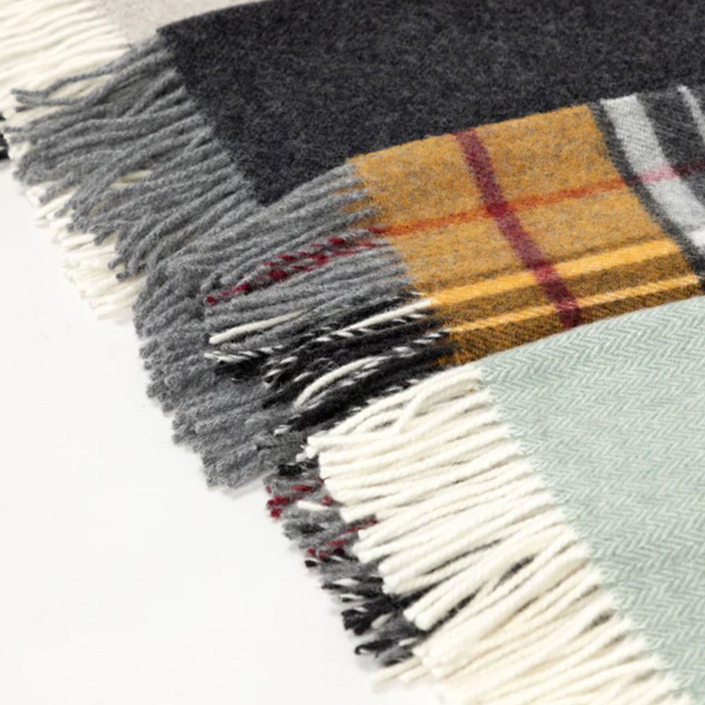 Ukrainian 100% Merino Wool Throw Blanket