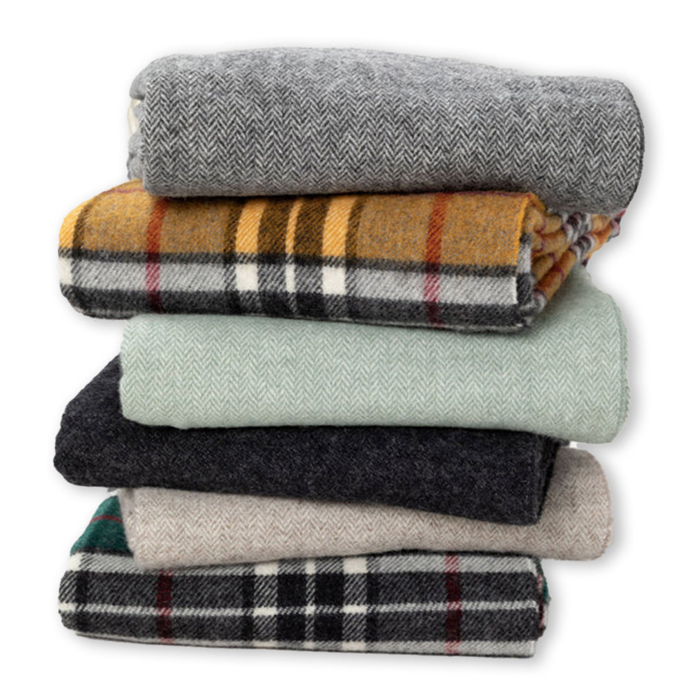 Ukrainian 100% Merino Wool Throw Blanket