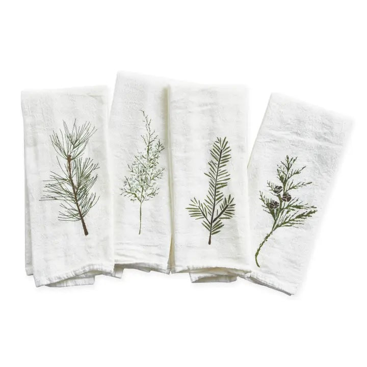 Set of 4 Cotton Flour Sack Napkins