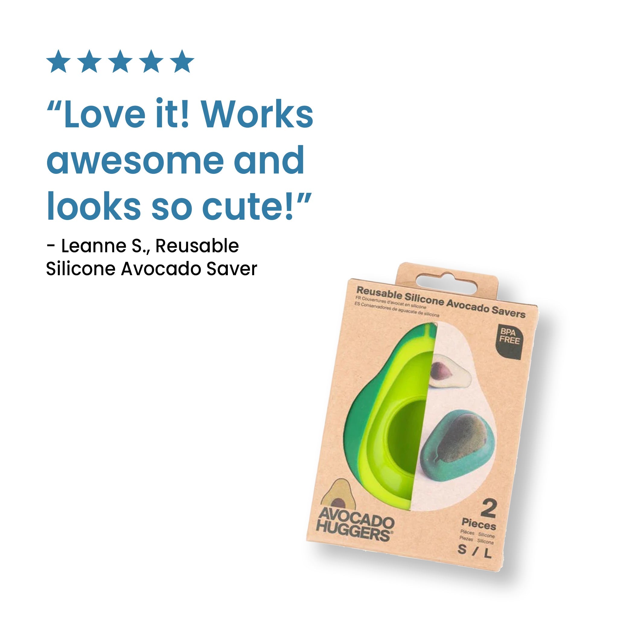 Reusable Silicone Avocado Saver
