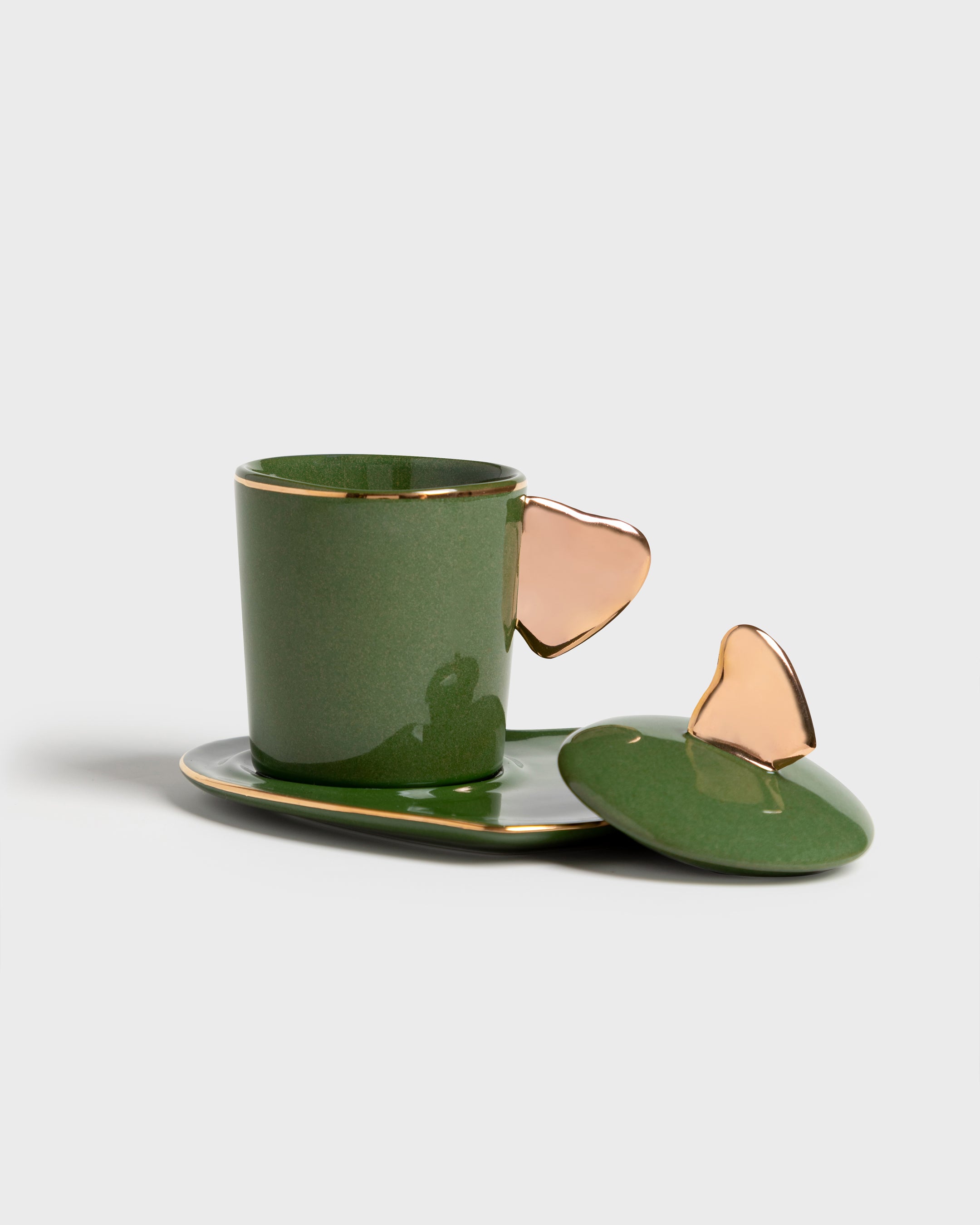Espresso Cup and Saucer Coracao (4)